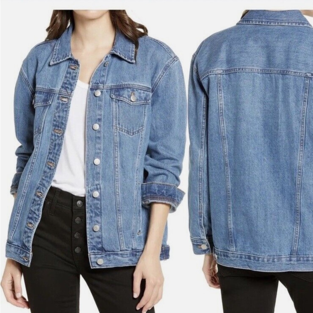Madewell Oversized Jean Jacket